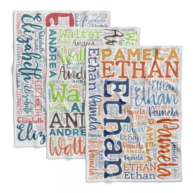 Personalized Flannel Nursery Blanket For Kids