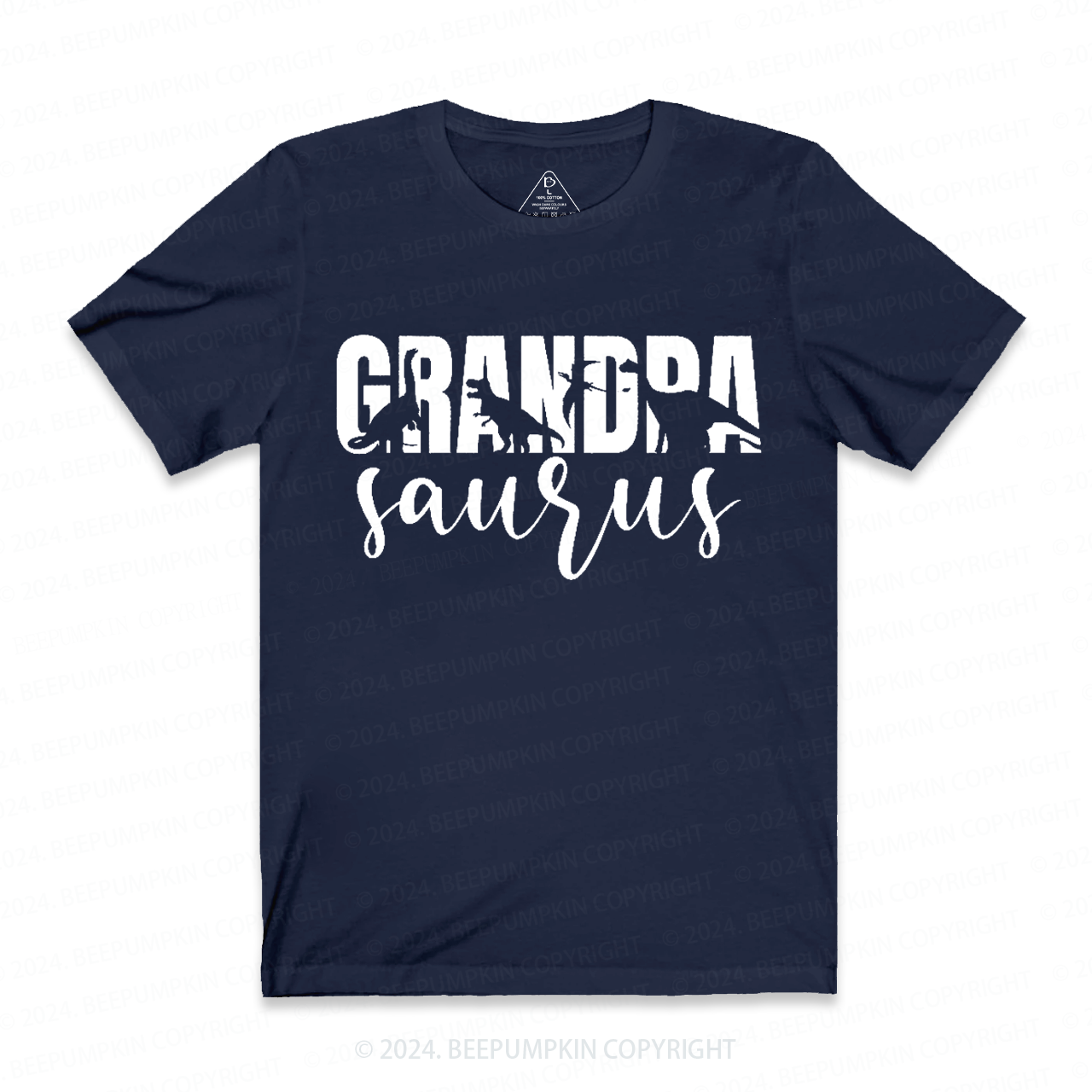 Grandpa Saurus Grandparents T-shirt