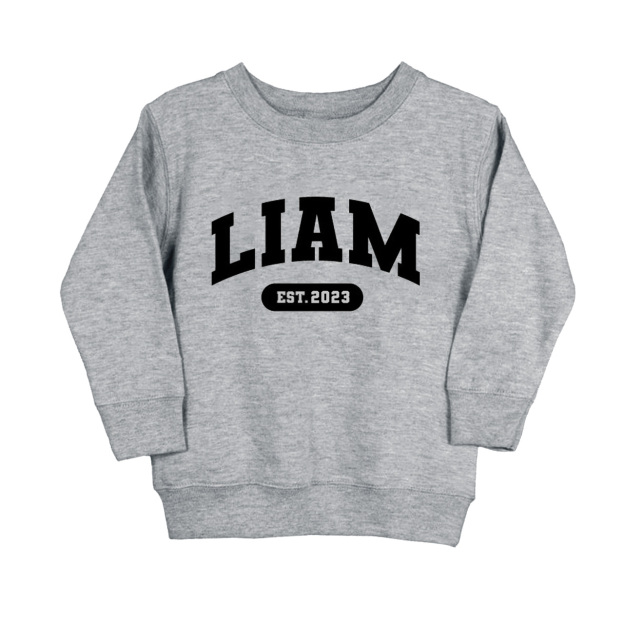 Personalized Name Toddler Sweatshirt
