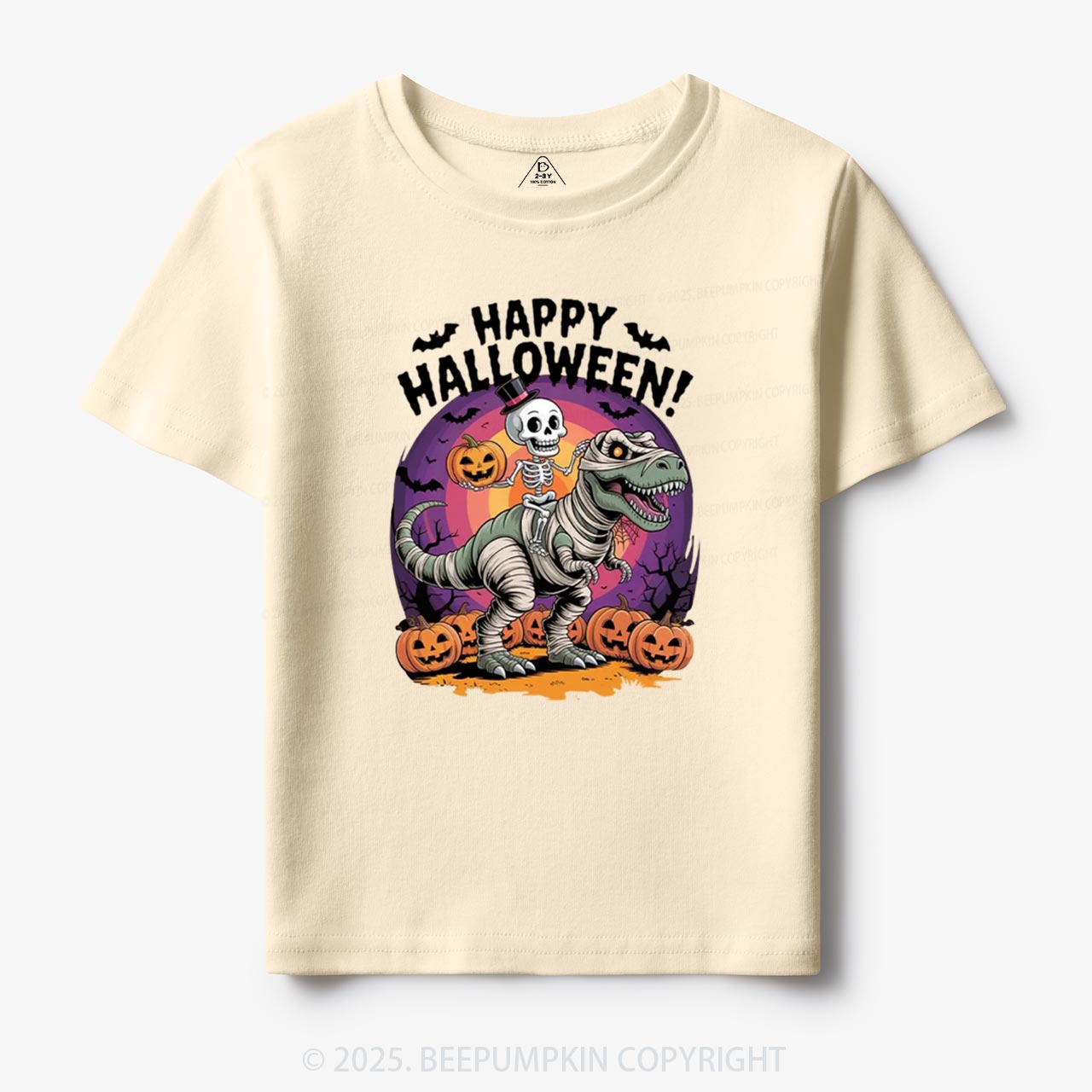 Happy Halloween Toddler&Kid's Tees Beepumpkin