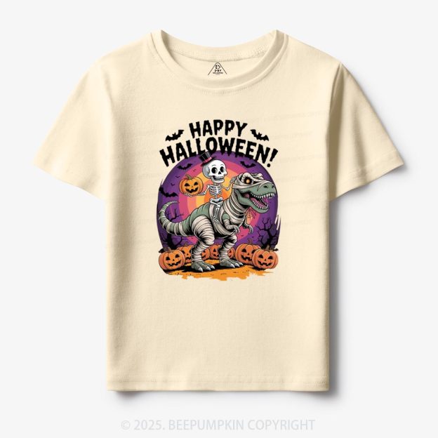 Happy Halloween Toddler&Kid's Tees Beepumpkin