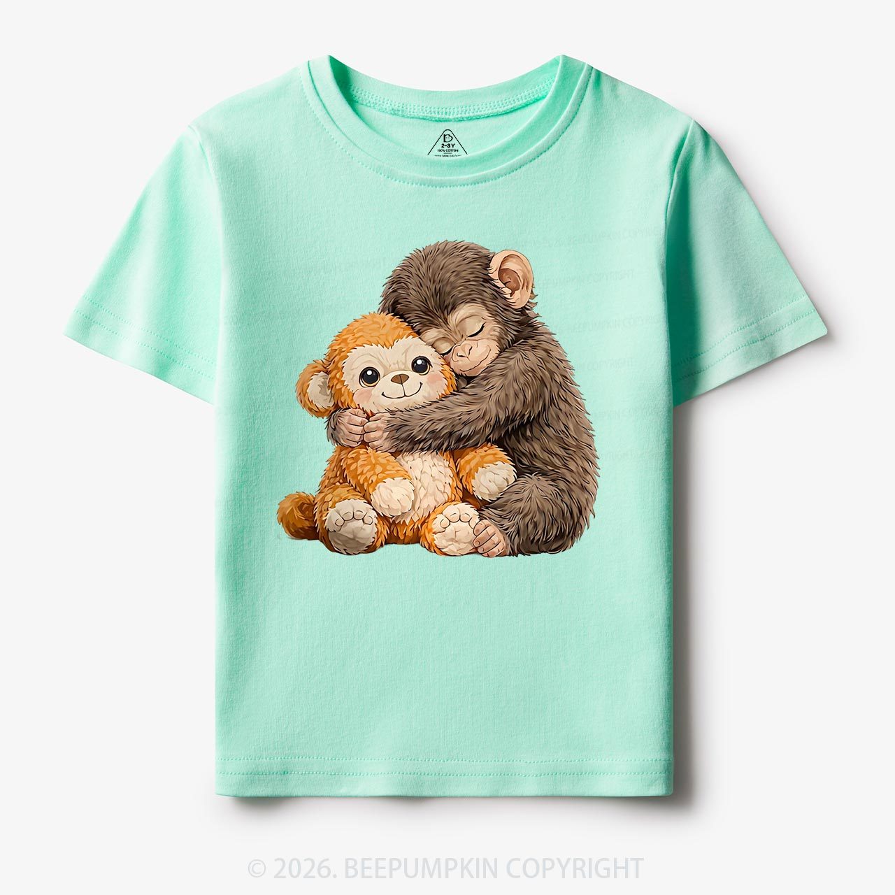 Dear Punch Monkey Lovely Toddler&Kid's Tees