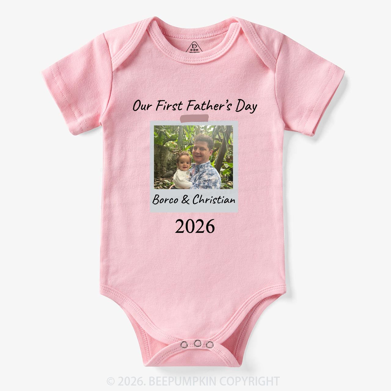 Our First Father's Day 2025 Baby Bodysuit