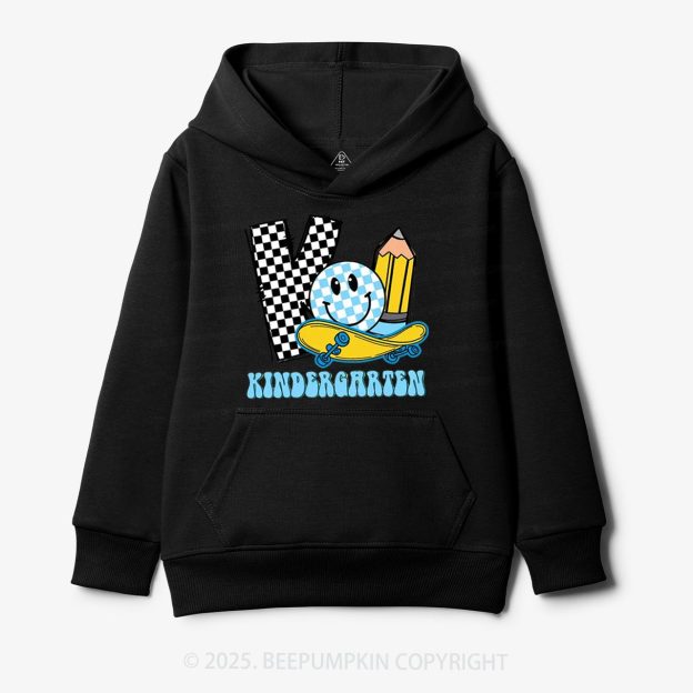 Personalized Pencil & Board Crew Kid's Hoodies Beepumpkin