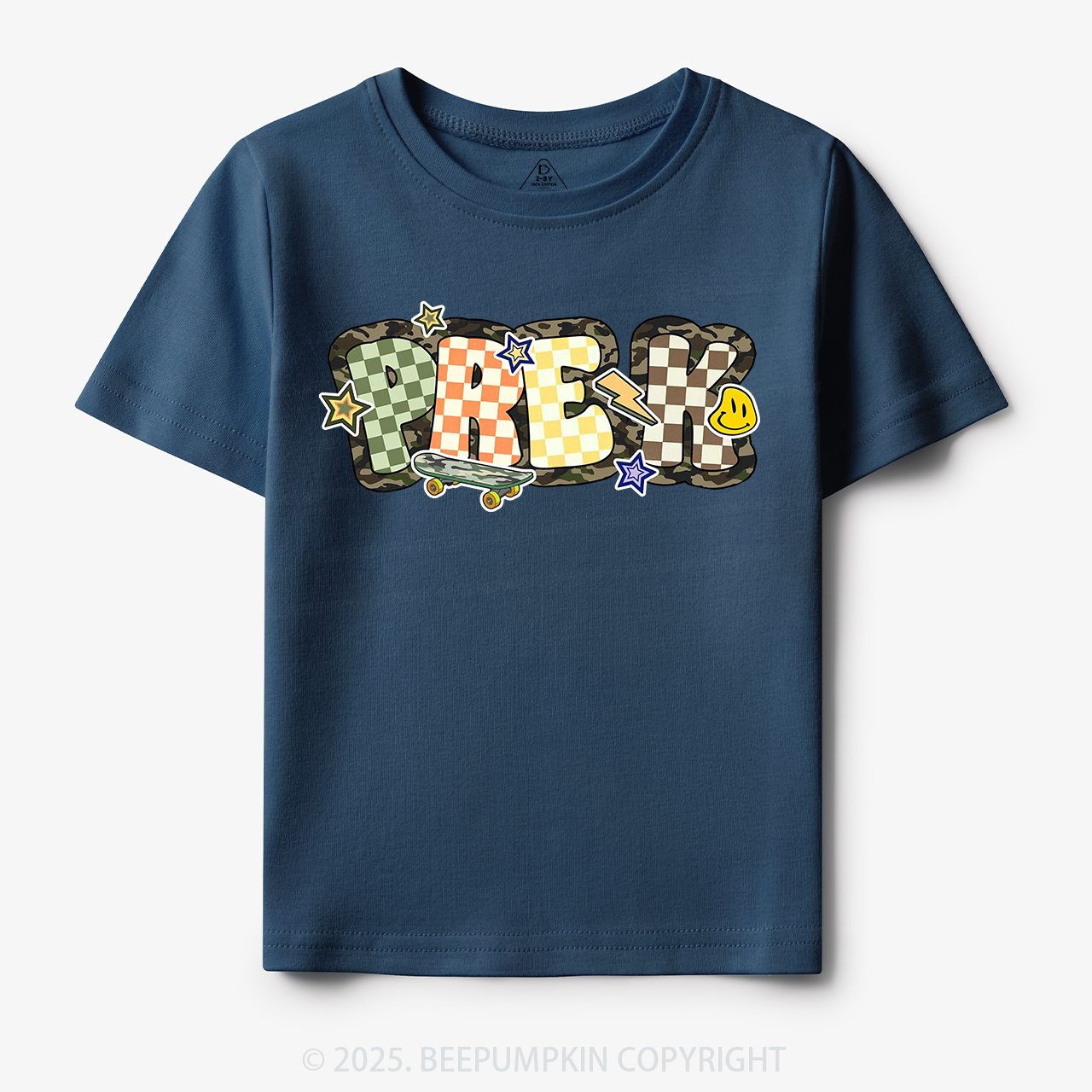 Personalized School Boy Sublimation File Toddler&Kid's Tees Beepumpkin