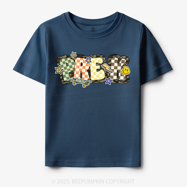 Personalized School Boy Sublimation File Toddler&Kid's Tees Beepumpkin