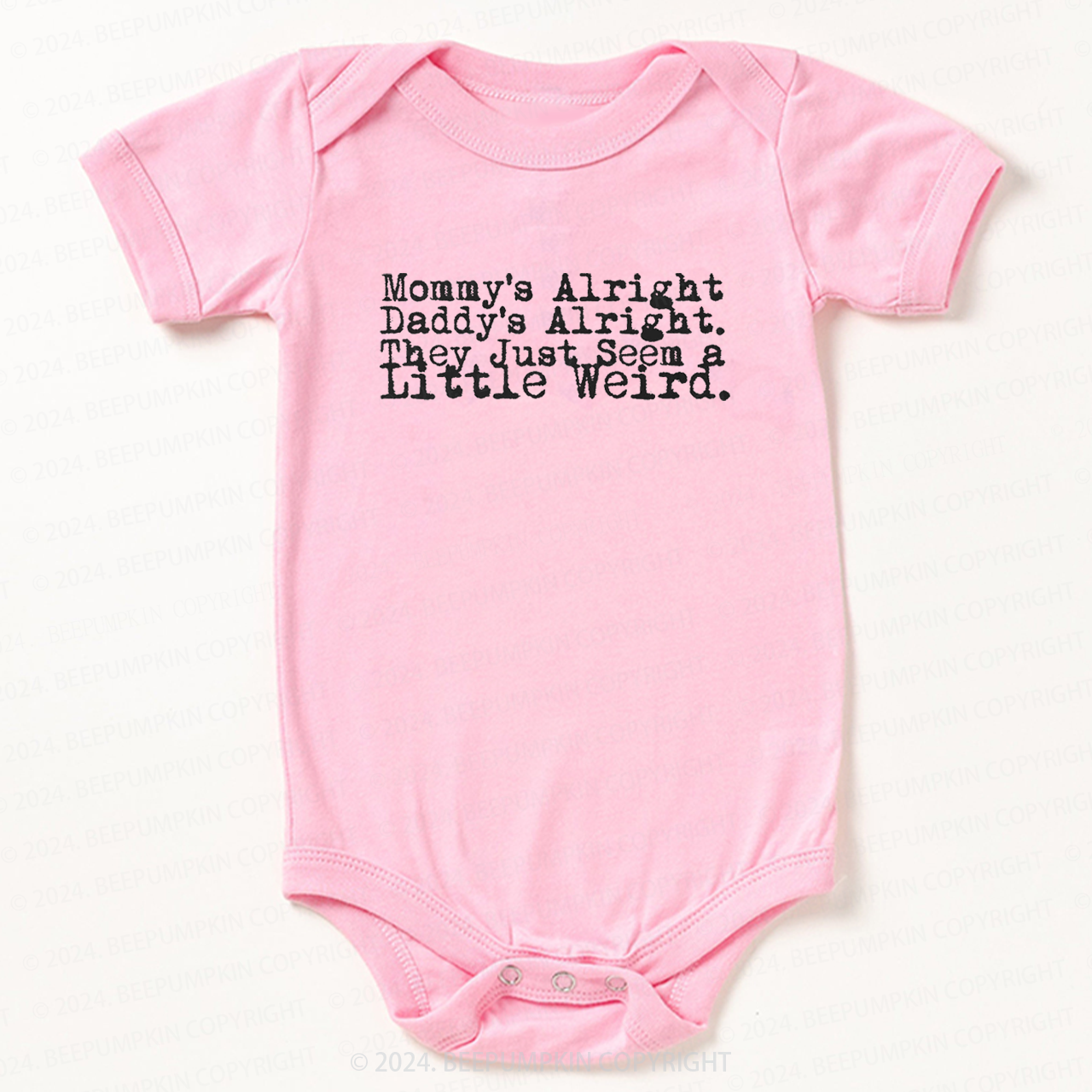 Rock n Roll Mommy Daddy Bodysuit For Baby 8