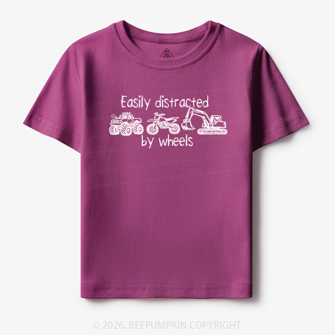 Monster Truck Tractor Toddler&Kid's Tees