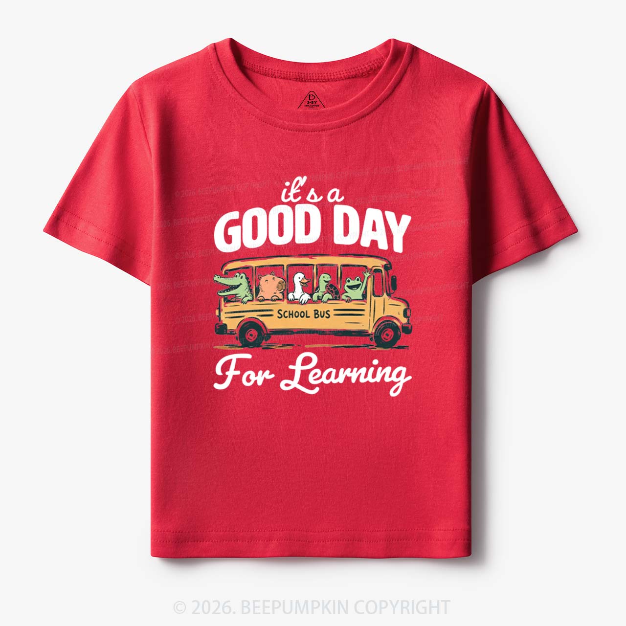 It's A Good Day For Learning Cute Animals Toddler&Kid's Tees