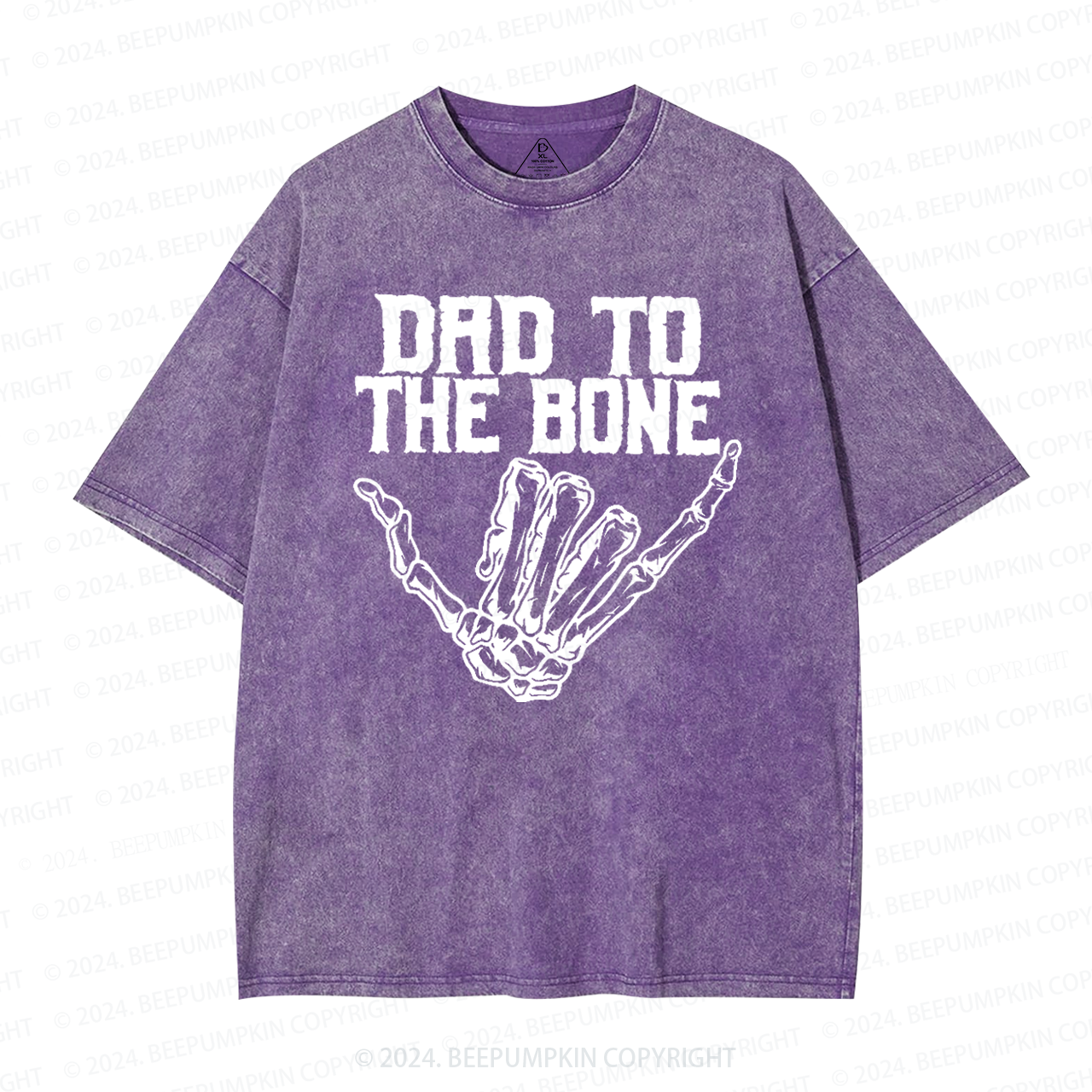 Dad To The Bone Washed T-Shirts 