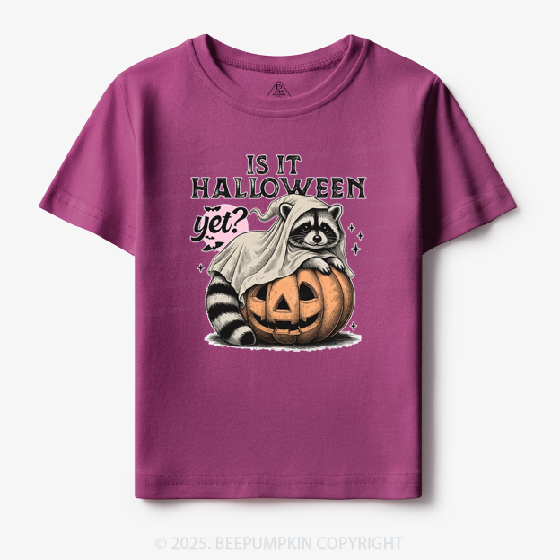 Is It Halloween yet ? Toddler&Kid's Tees Beepumpkin