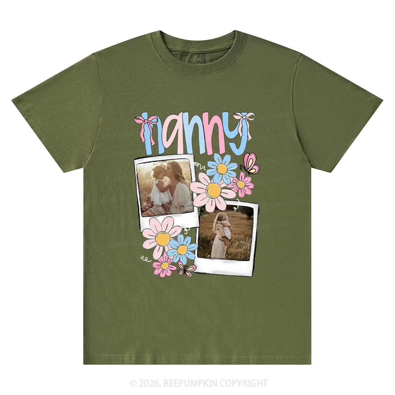 Personalized Photo Gift T-Shirt For Mom
