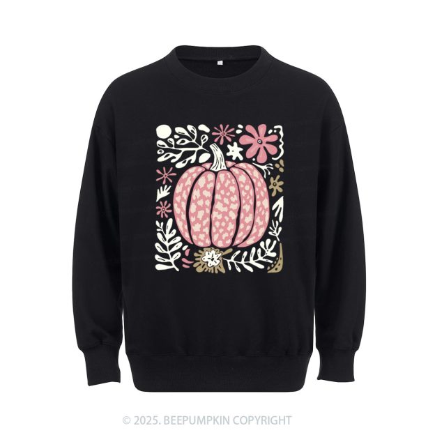 Leopard Pink Pumpkin Sweatshirt Beepumpkin