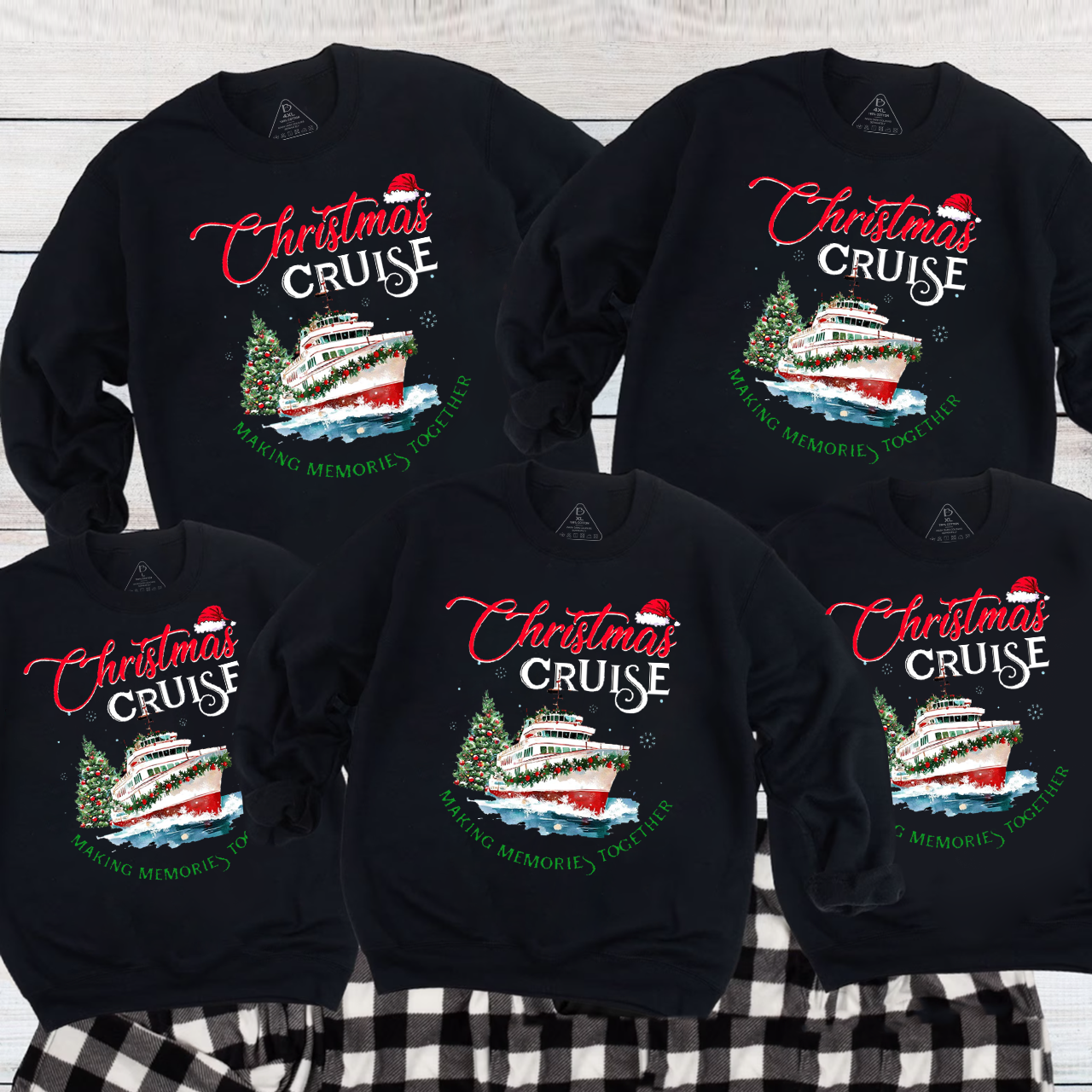 Christmas Cruise 2024 Shirt Family Christmas Sweatshirt
