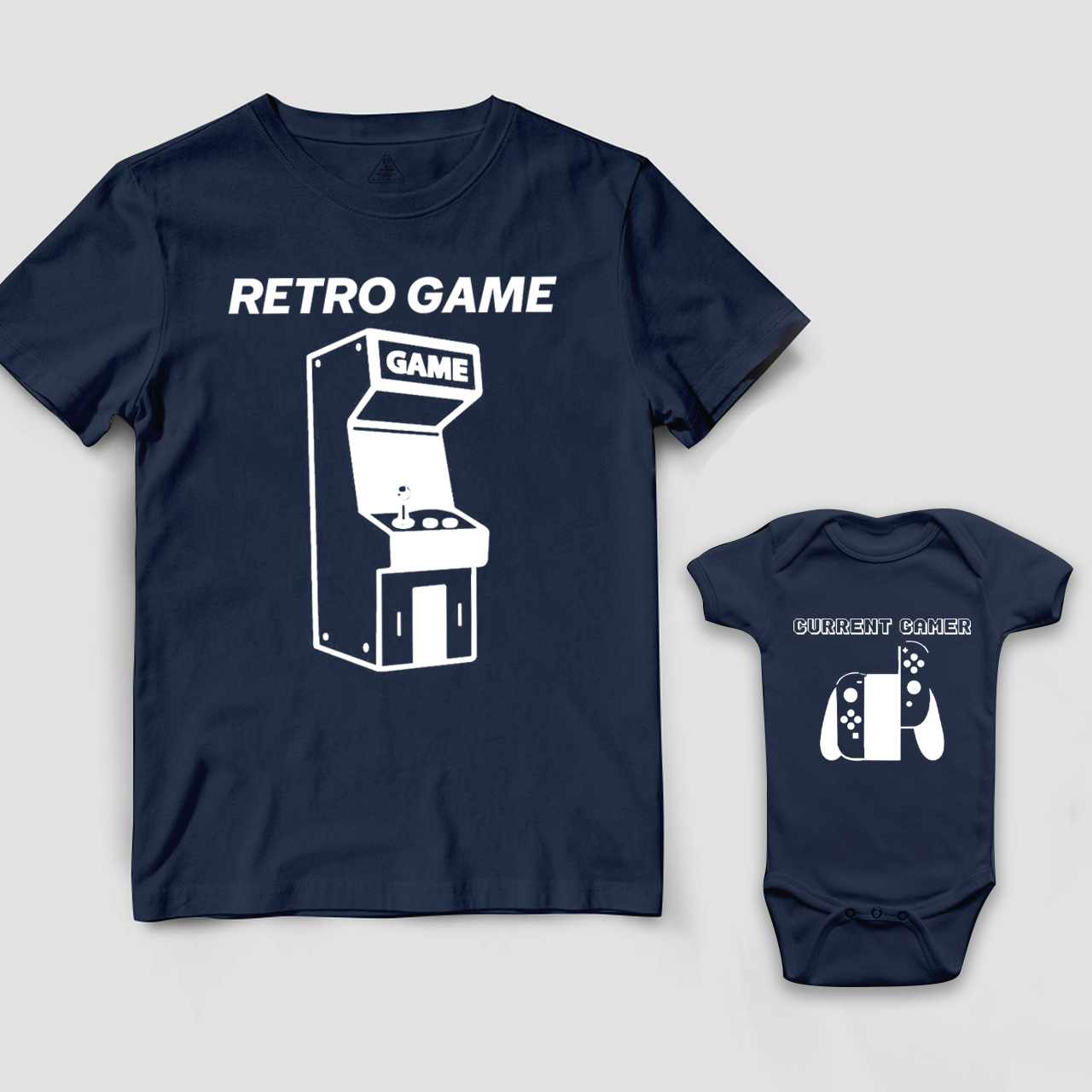 Personalized Dad&Me Gamer Matching Shirts