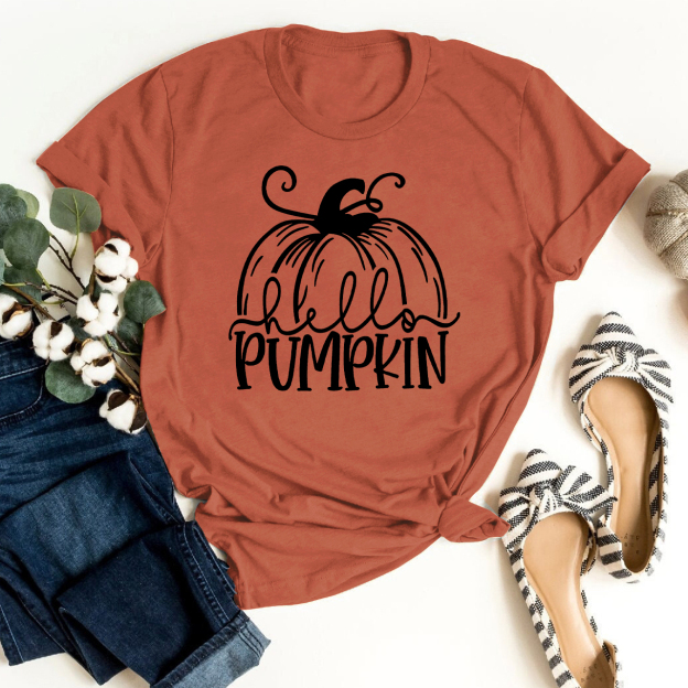  Cute Hello Pumpkin Fall Tees For Her