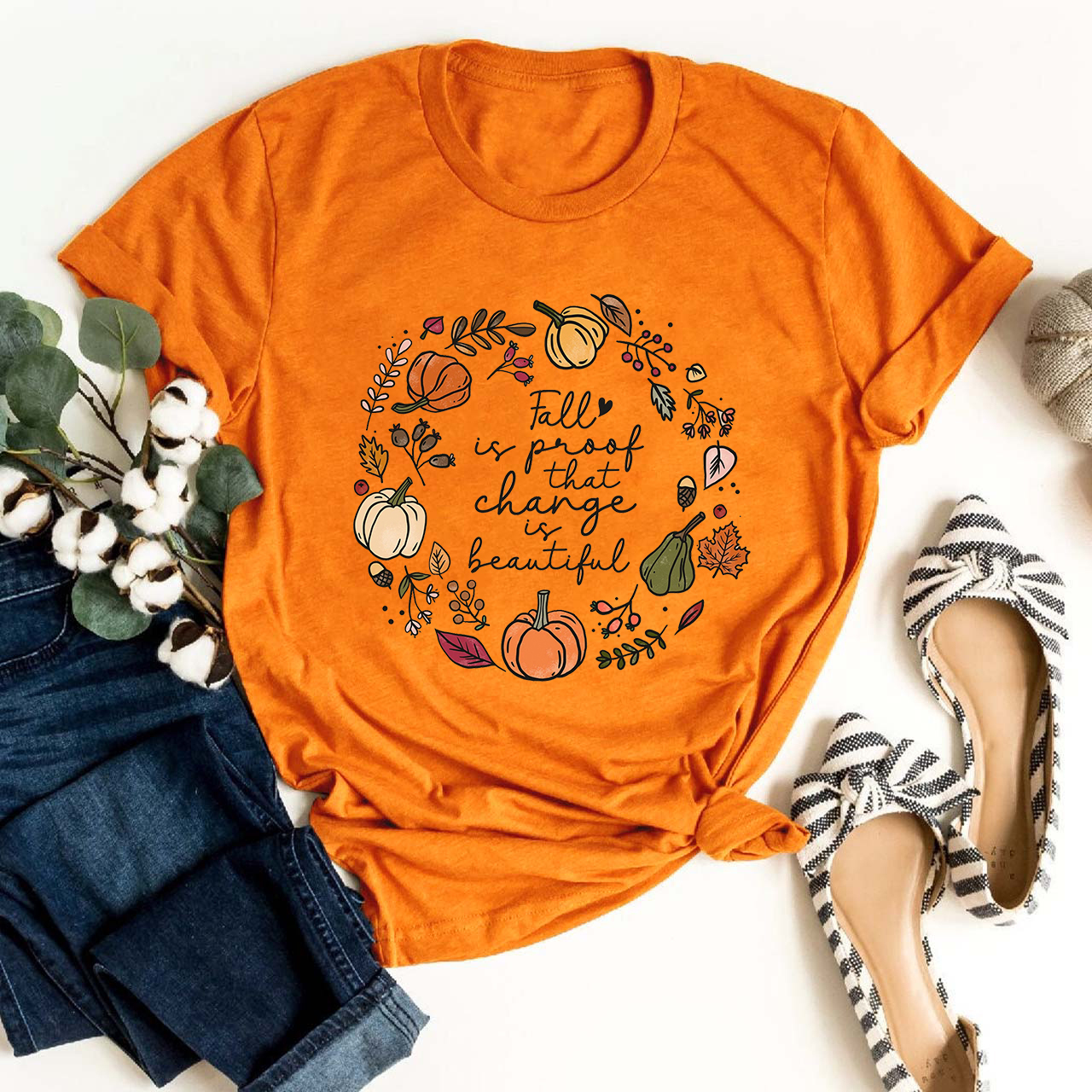 Fall Is Proof That Change Is Beautiful Shirt 