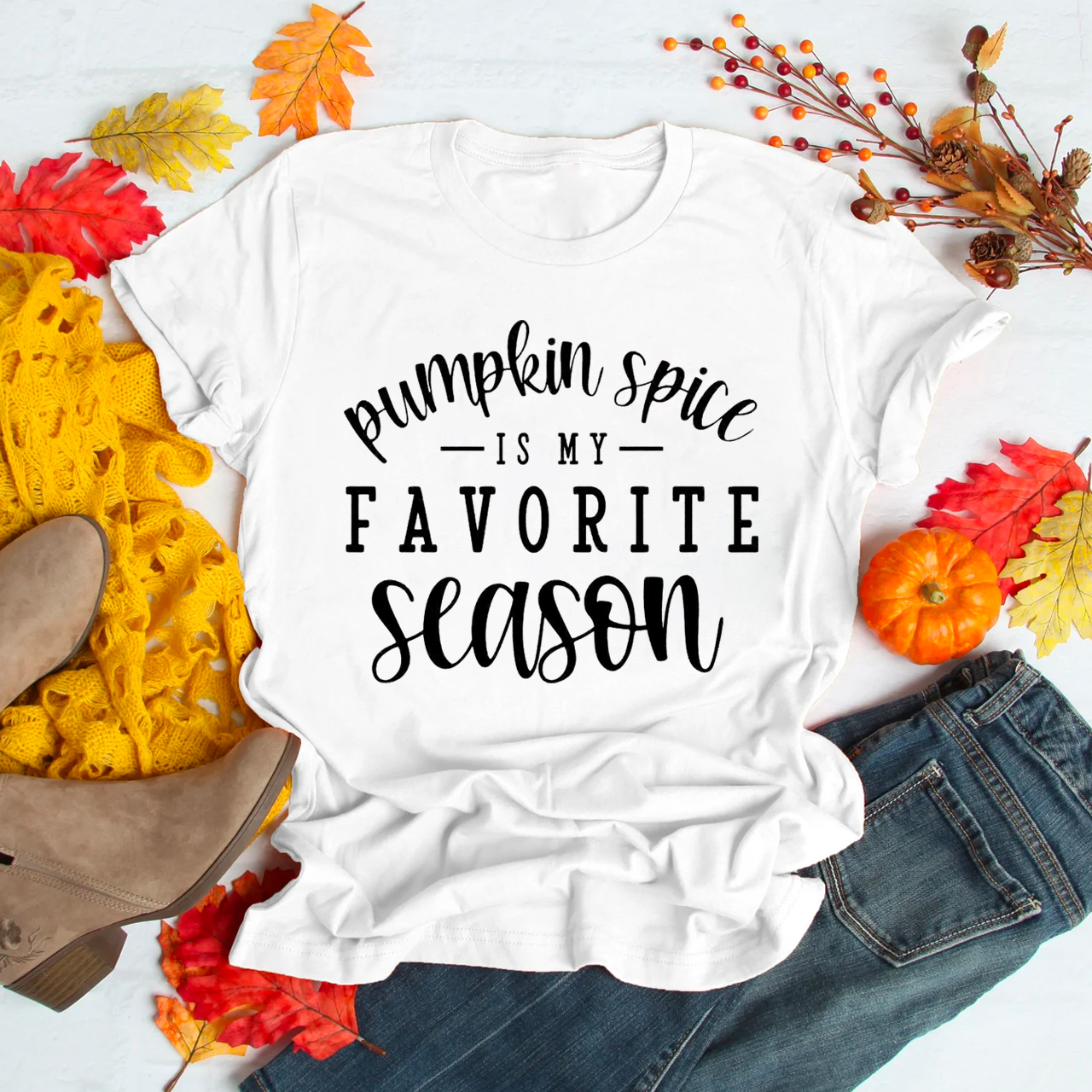 Pumpkin Spice Is My Favorite Season Shirt 