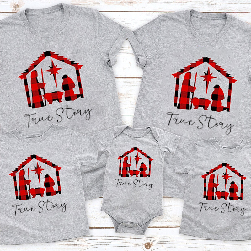 True Story Christmas Matching Shirts