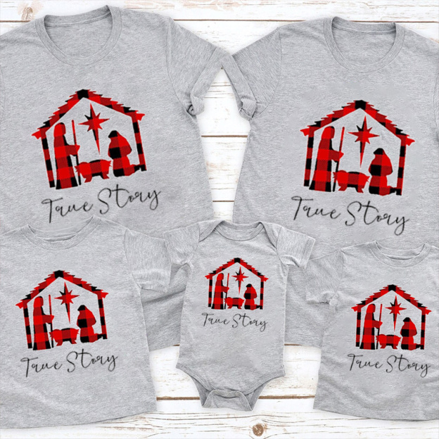 True Story Christmas Matching Shirts