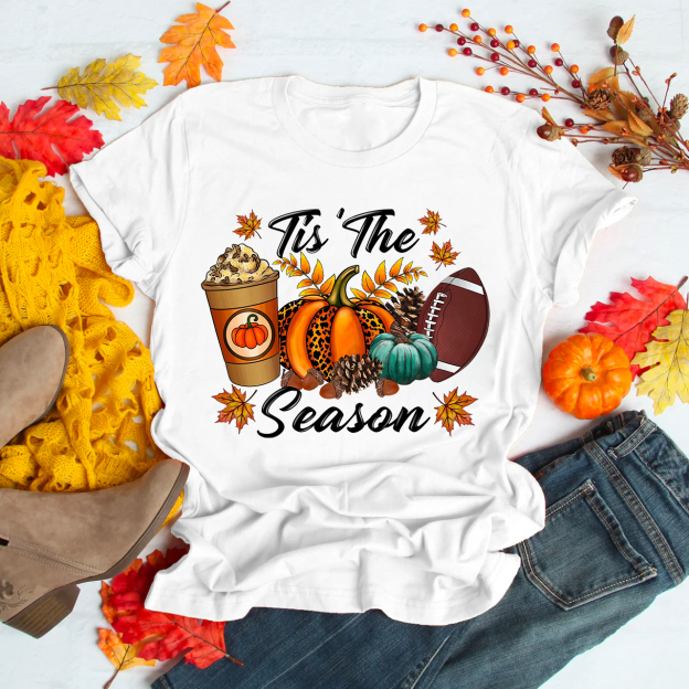 Tis The Season Pumpkin Shirt For Her