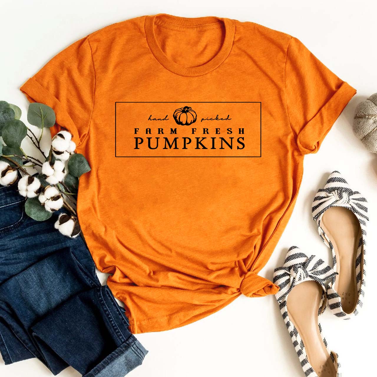 Farm Fresh Pumpkins Shirt For Her