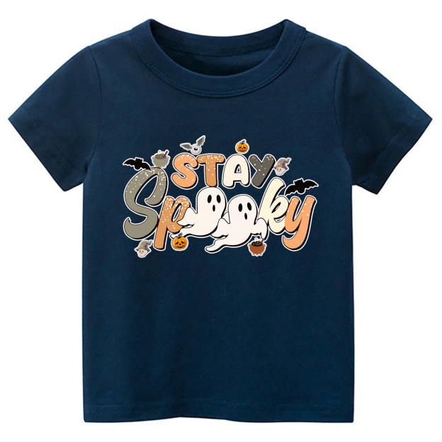 Stay Spooky Halloween Kids Shirt 