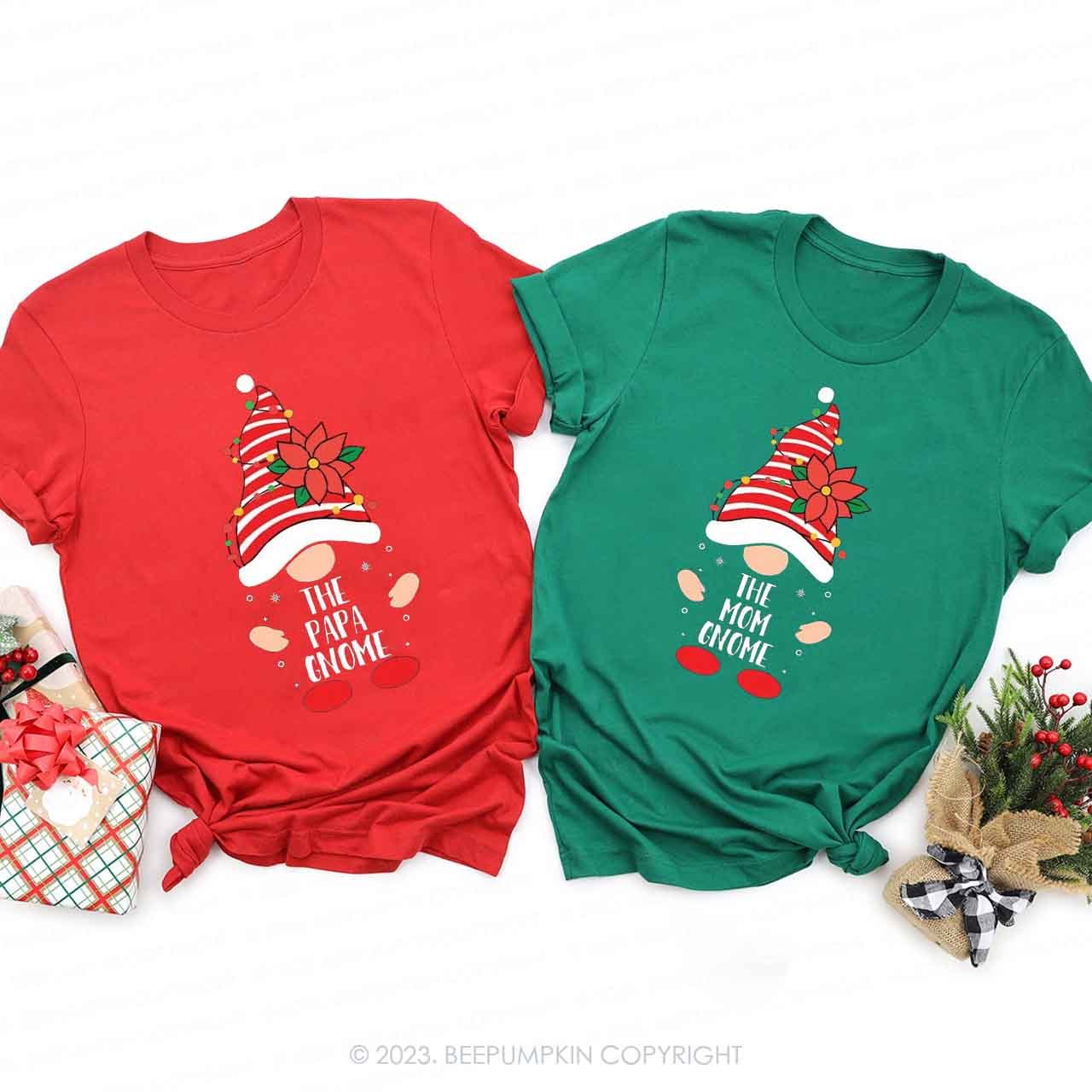 The Custom Gnome Funny Family Matching Shirts Beepumpkin