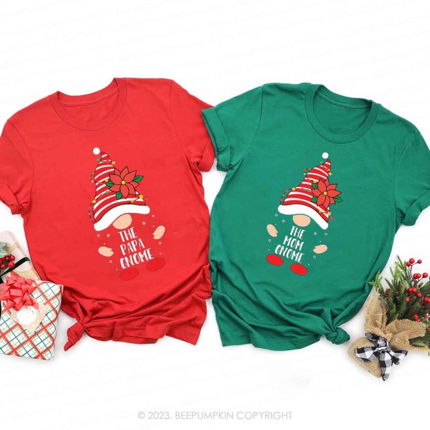 The Custom Gnome Funny Family Matching Shirts Beepumpkin