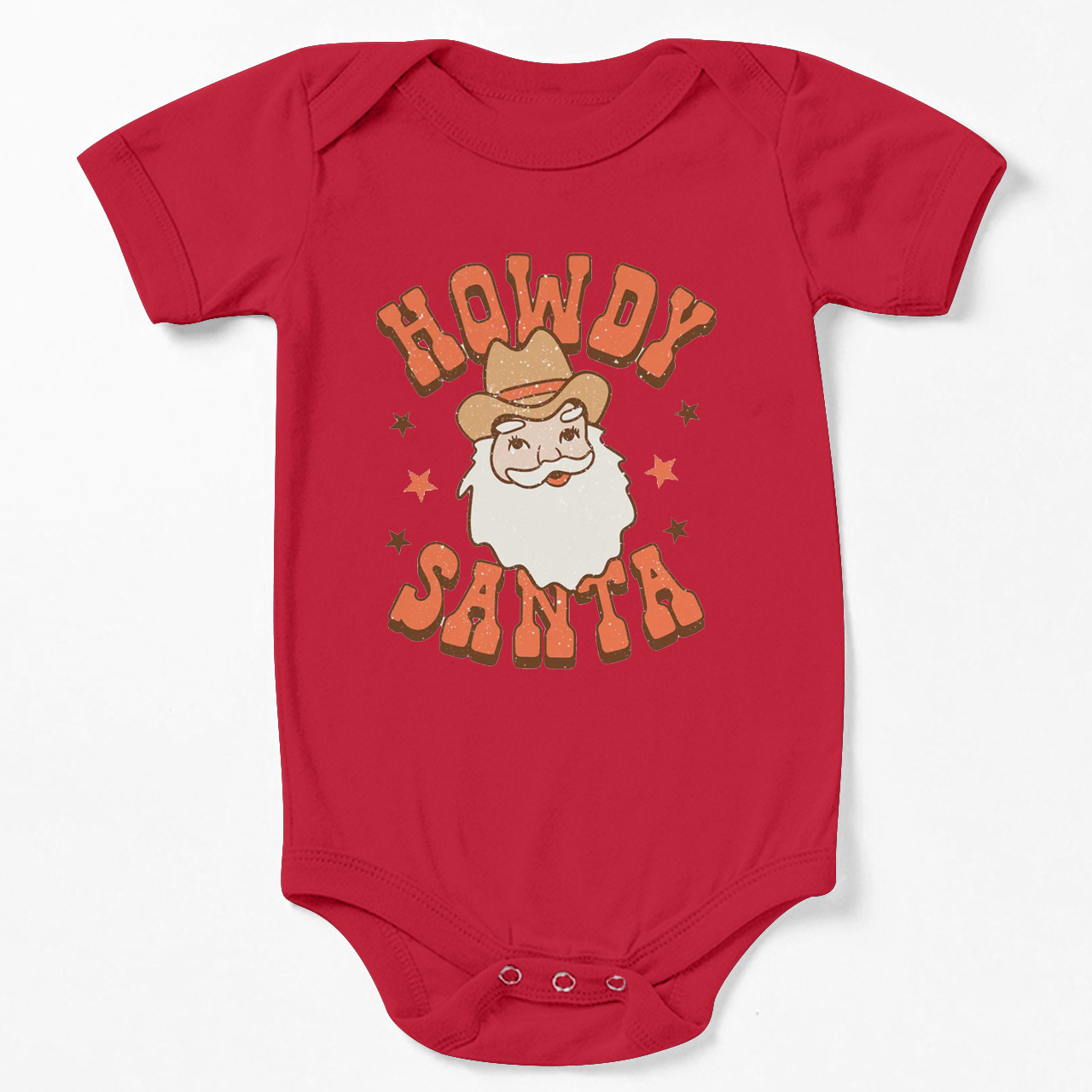Baby Christmas Bodysuit - Howdy Santa