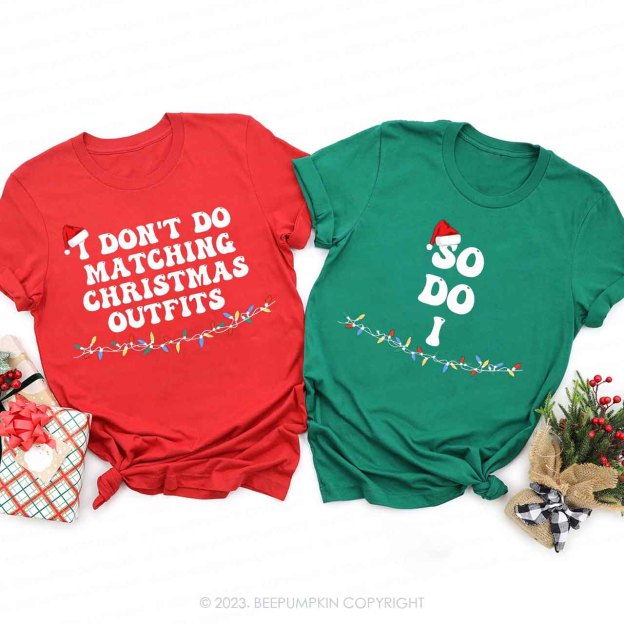 Funny Group Christmas Family Matching Shirts Beepumpkin