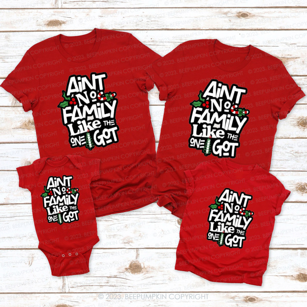 Ain't No Family Like The I Got Christmas Family Matching Shirts Beepumpkin