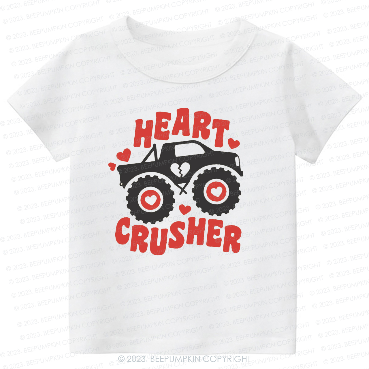 Heart Crusher Valentine's Day-Toddler Tees