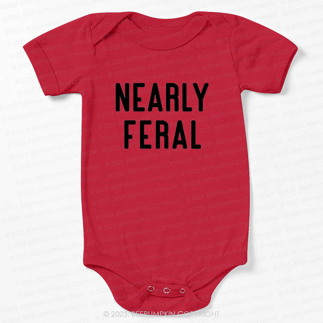 Nearly Feral Funny Bodysuit For Baby