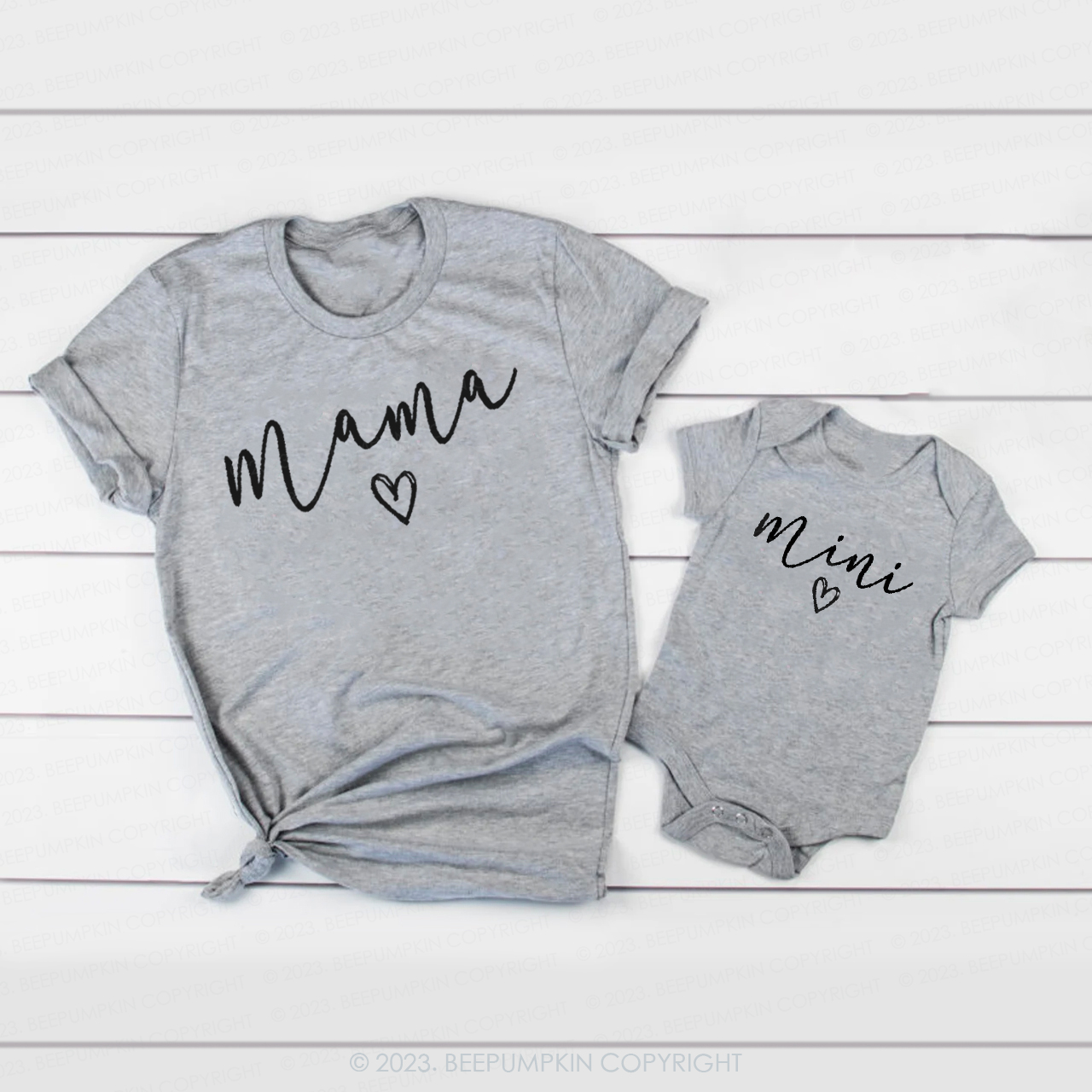 Customized Name Valentine's Day Family Matching Shirts