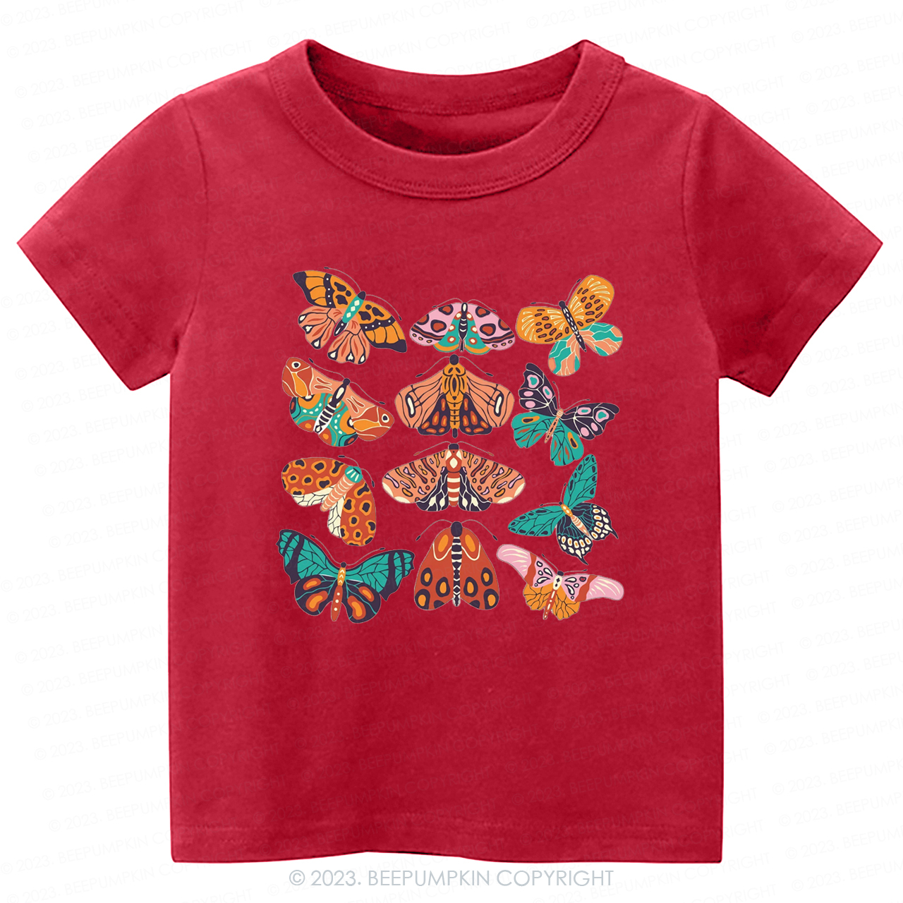 Butterfly Spring Natural -Toddler Tees