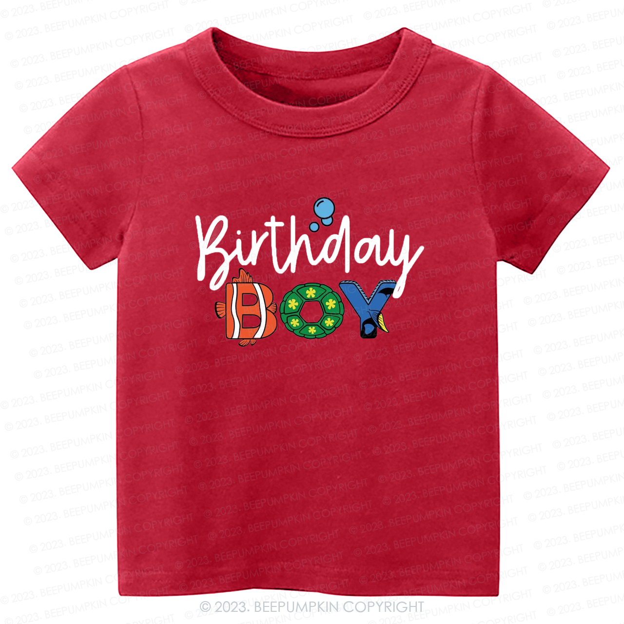 Finding Nemo Birthday -Toddler Tees