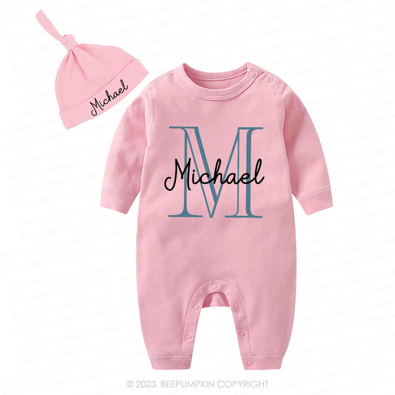 Personalized Engraved Monogram Baby Coming Home Outfit