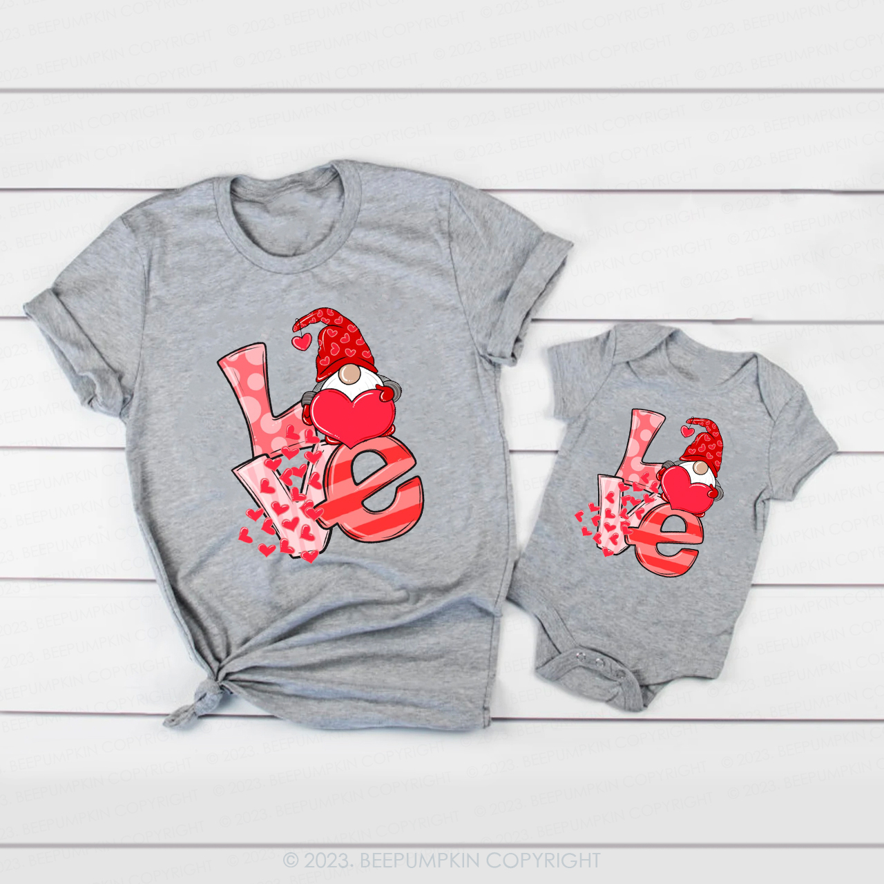 Love Cute Elf Happy Valentines Day Shirts