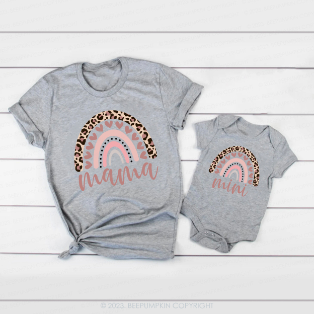 Hearts Mama Dada Mini Valentines Day Shirts For Family