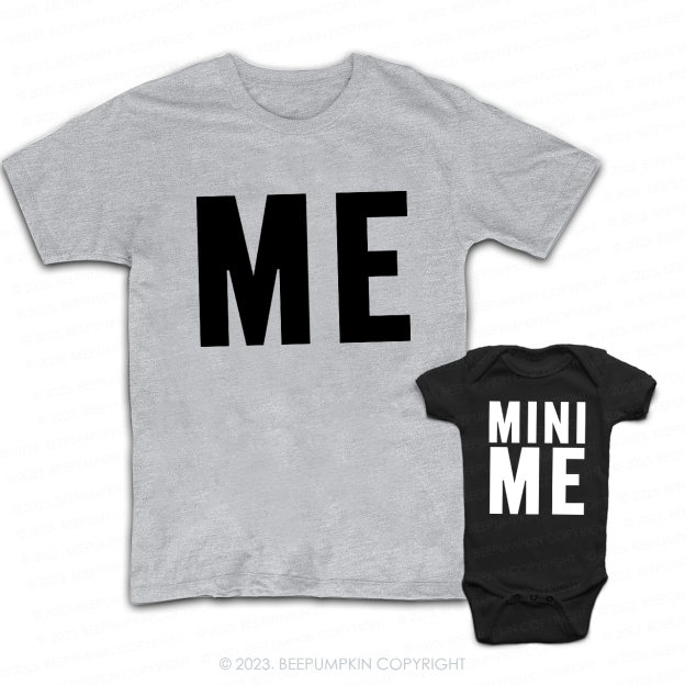 ME & MINI ME Dad&Me Matching Tees