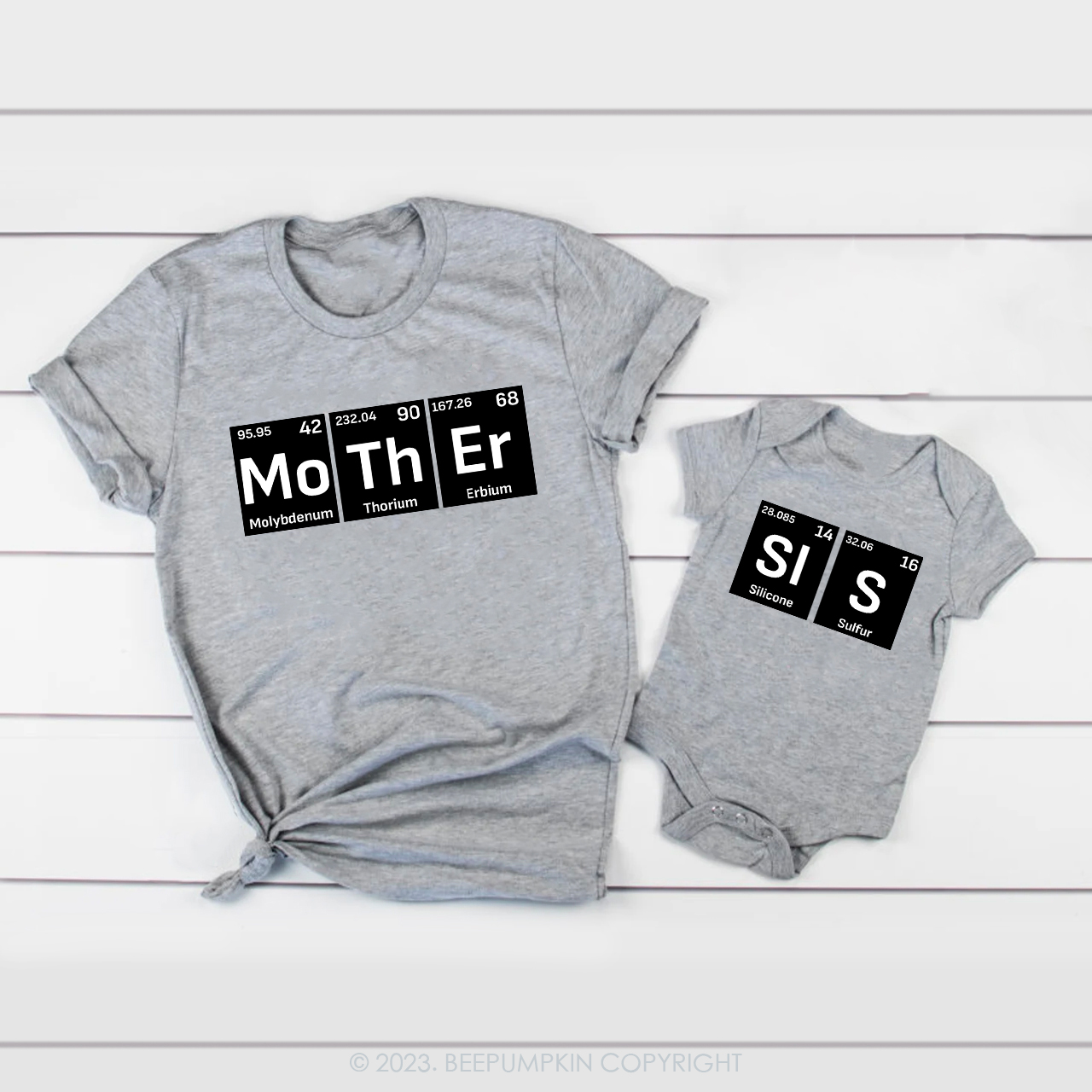 Periodic Table Valentines Family Matching Shirts