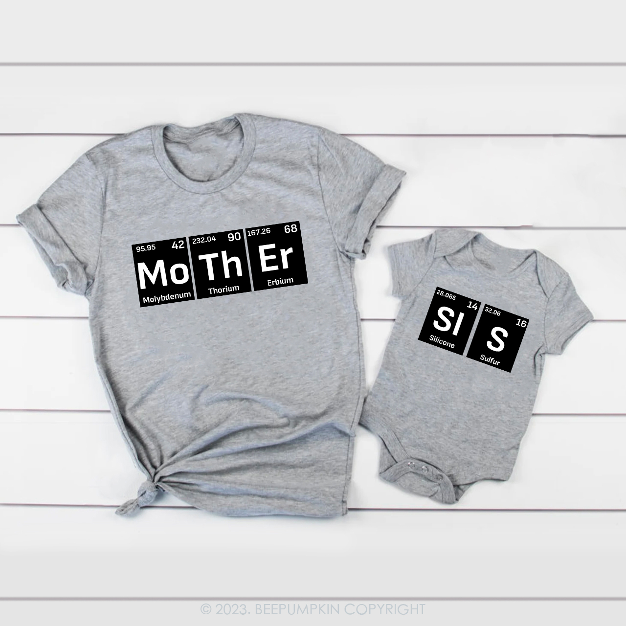 Periodic Table Valentines Family Matching Shirts
