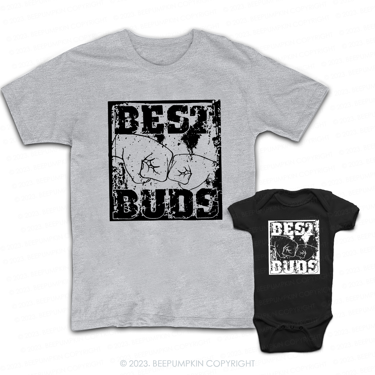 Best Buds Dad & Me Matching T-Shirts