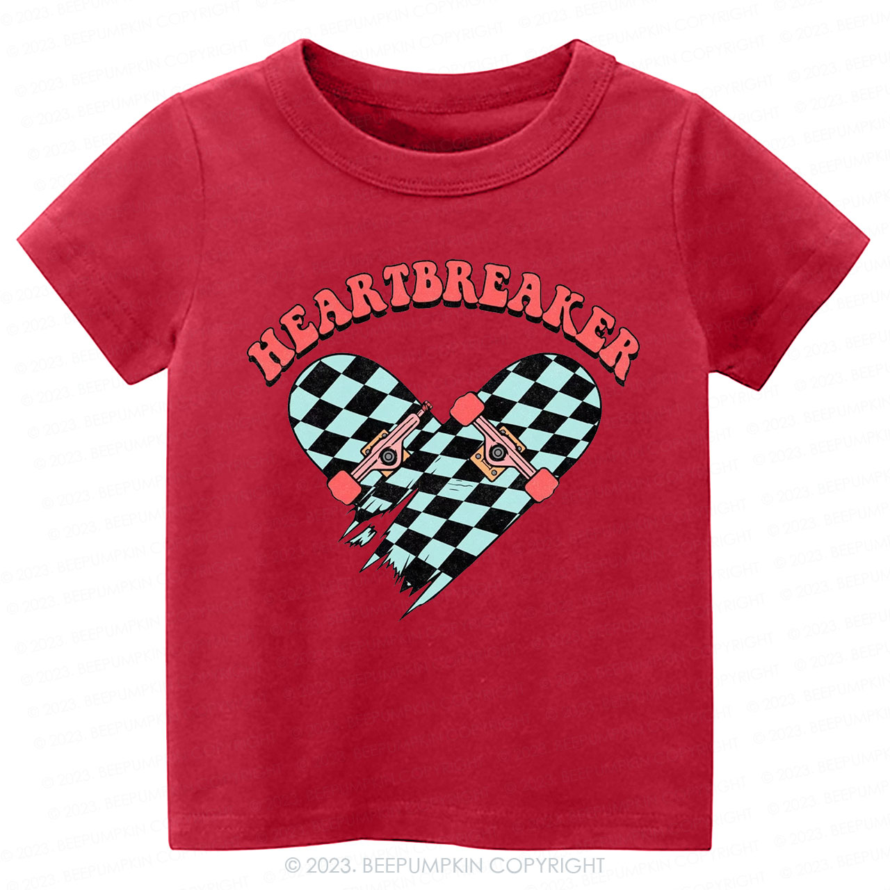 Heart Breaker Valentines Day Kids Tees