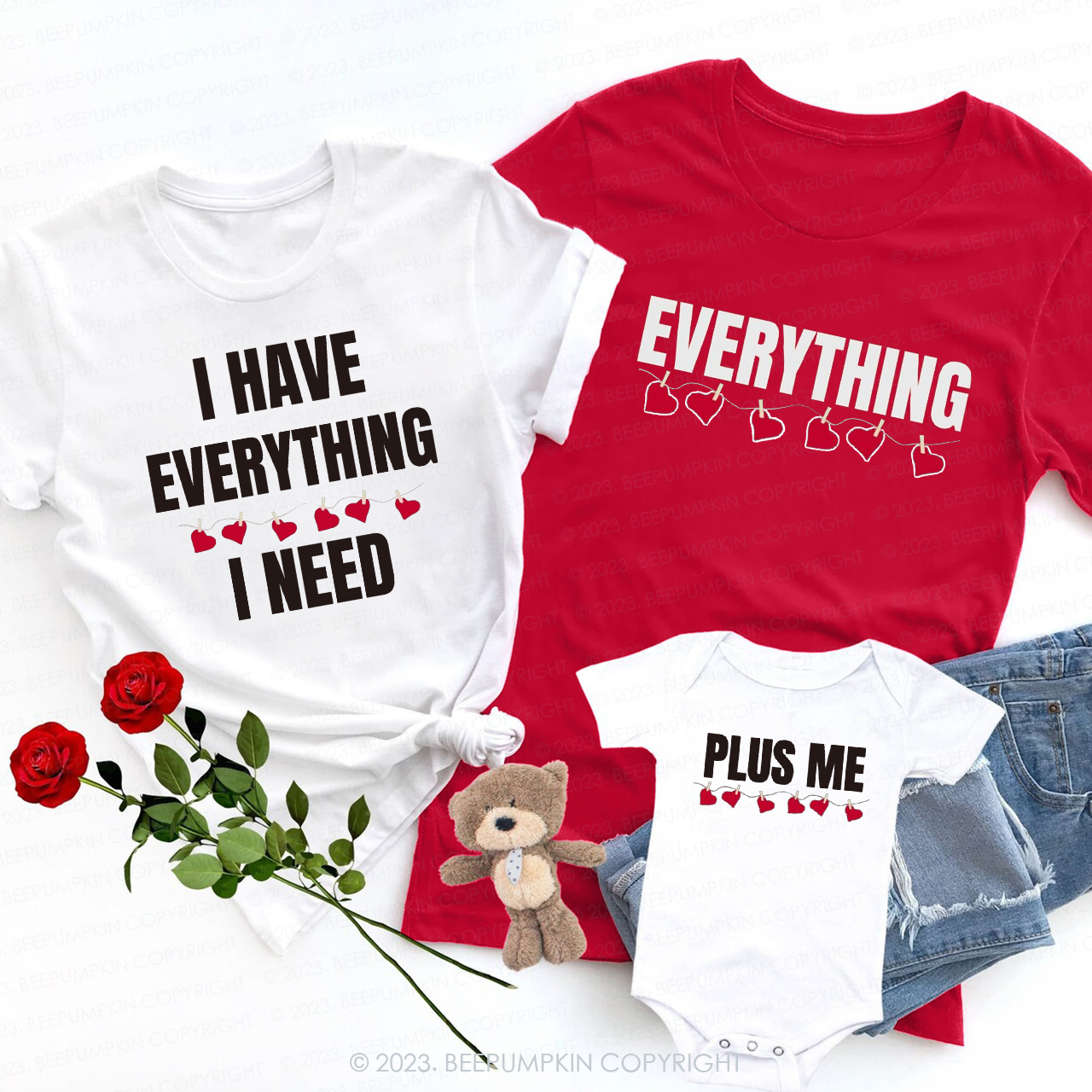 Funny Group Valentine Party Matching Shirts