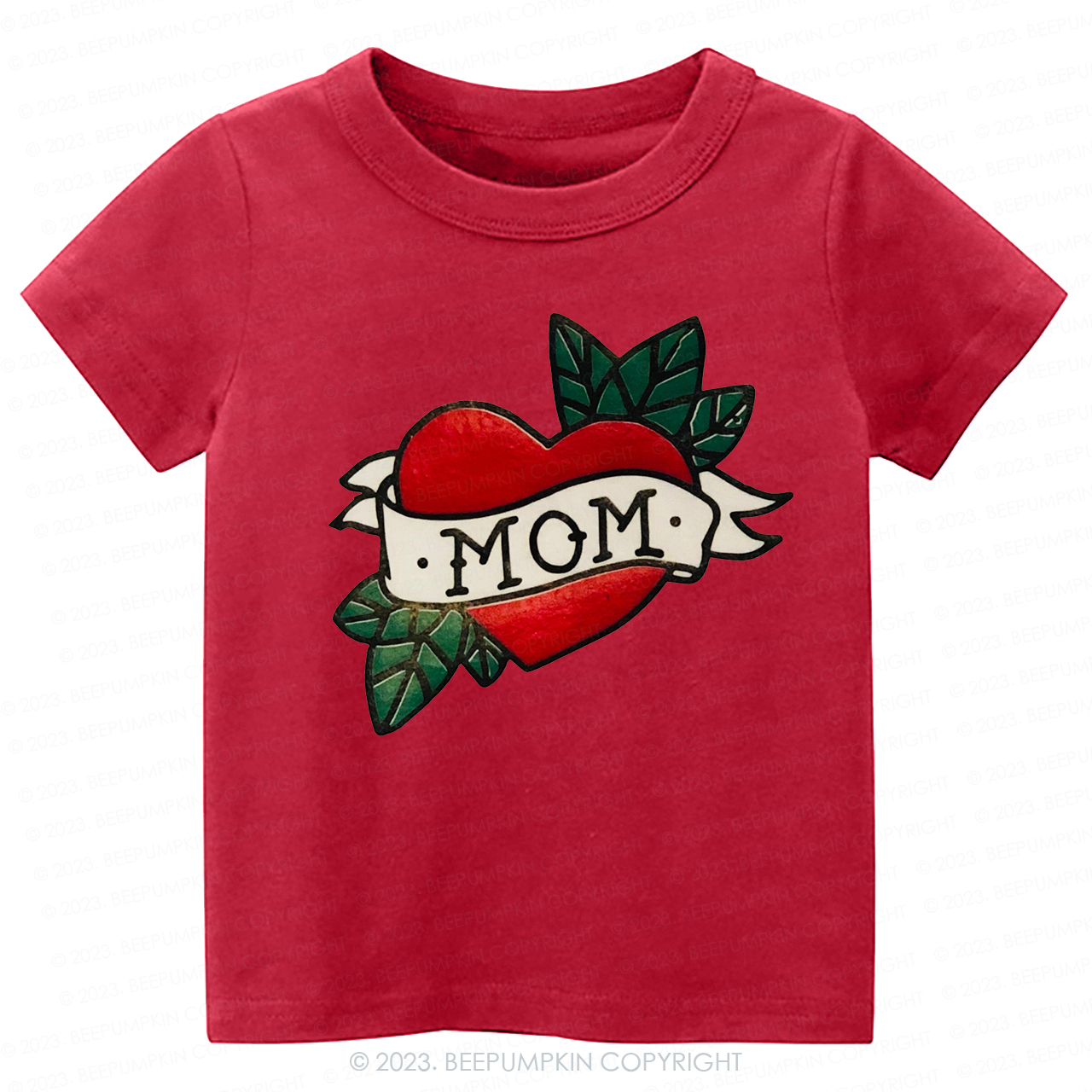 Fruit Hearts Mom Valentine's Day-Toddler Tees
