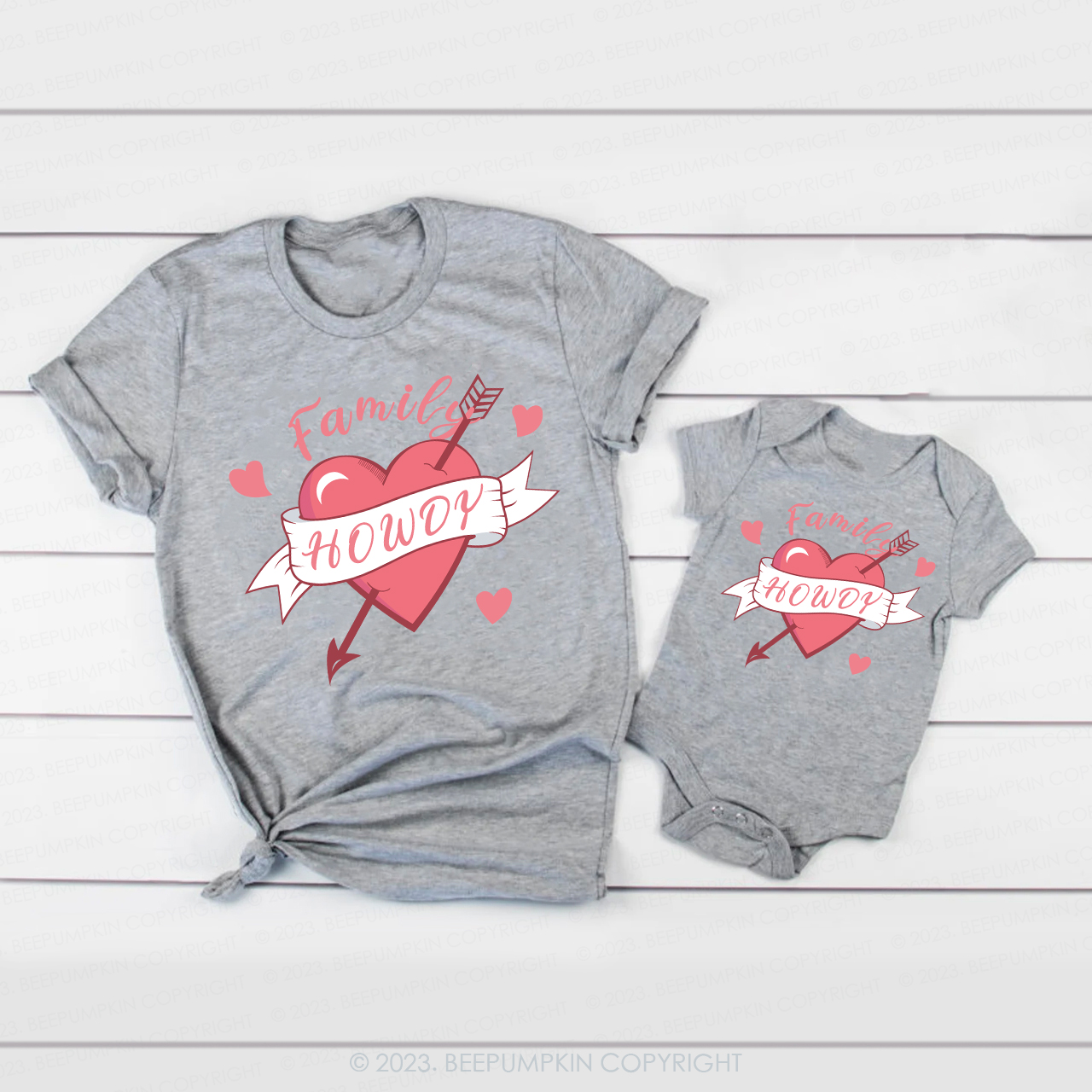 Howdy Sweet Candy Love Valentine Party Matching Shirts