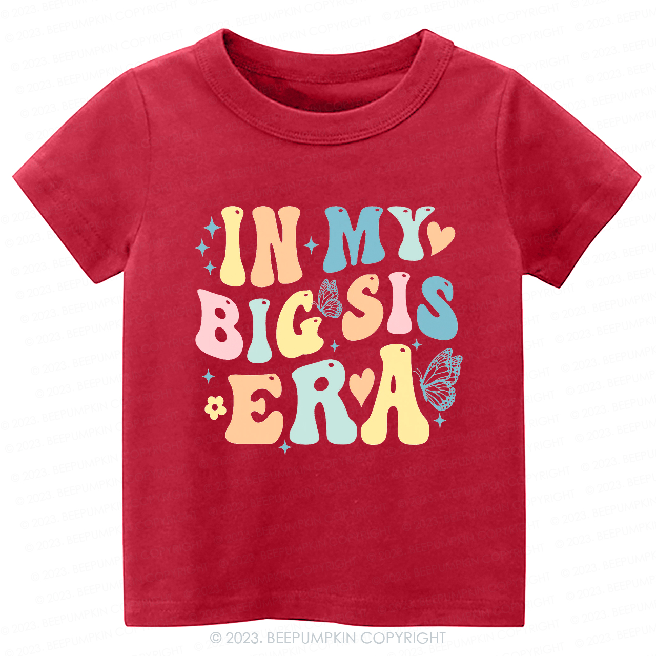  In My Big Sis Era -Toddler Tees