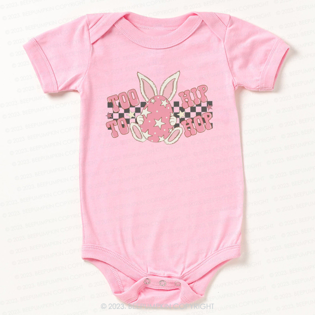 Too Hip To Hop Pink Bodysuit For Baby
